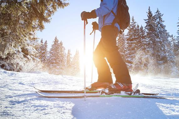 réglage fixation ski